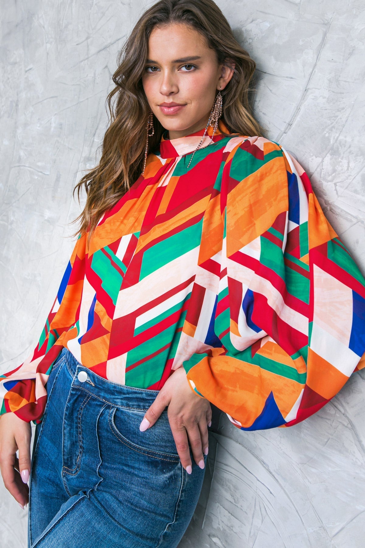 LIGHT UP MY LIFE WOVEN TOP Flying Tomato