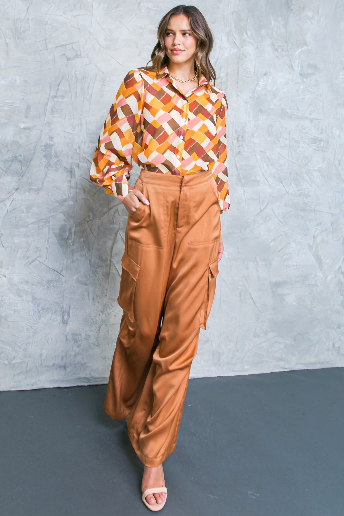 ENJOY EACH DAY WOVEN TOP Flying Tomato