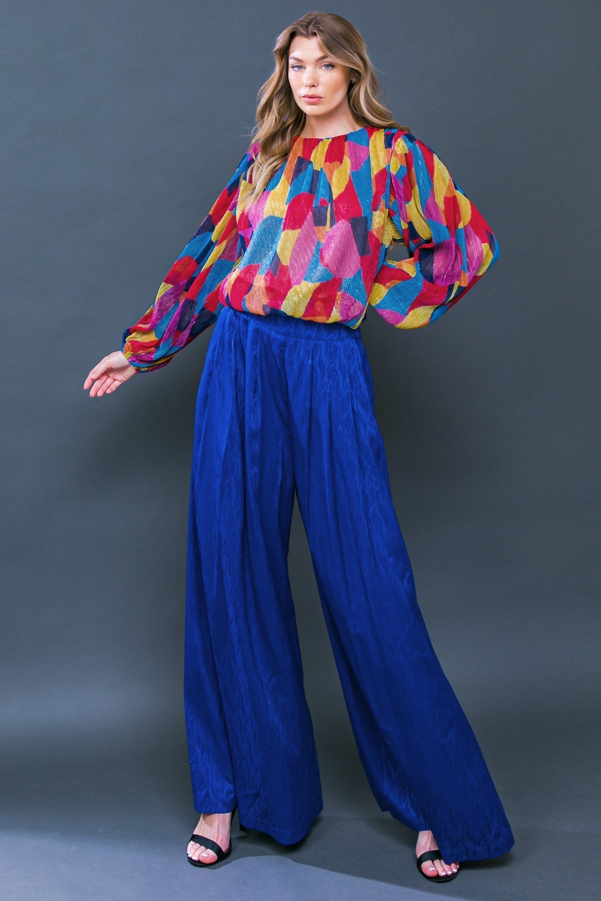 FEELING DELIGHTFUL WOVEN TOP Flying Tomato