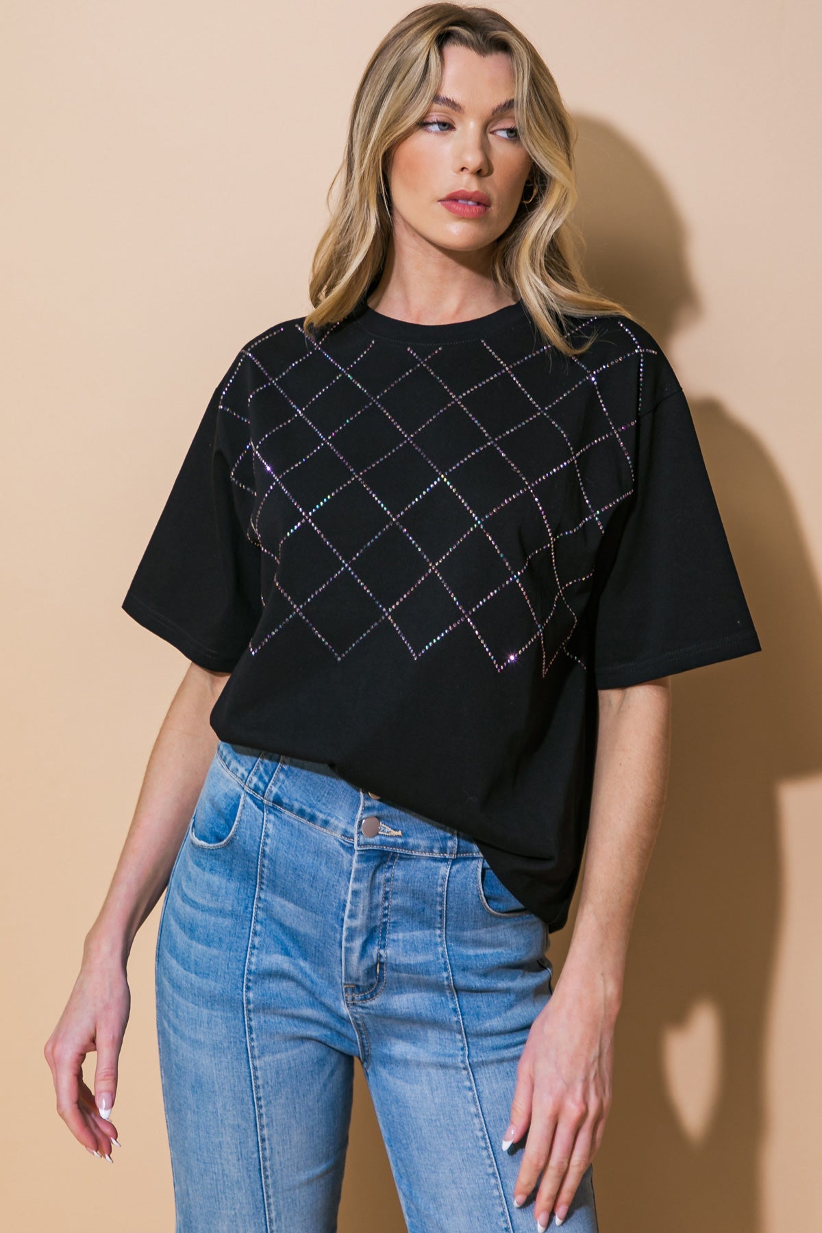 PRETTY PERCEPTION KNIT TOP