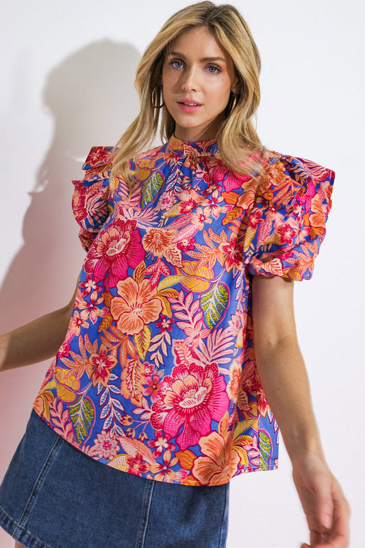 FOREVER REMEMBERING WOVEN TOP Flying Tomato