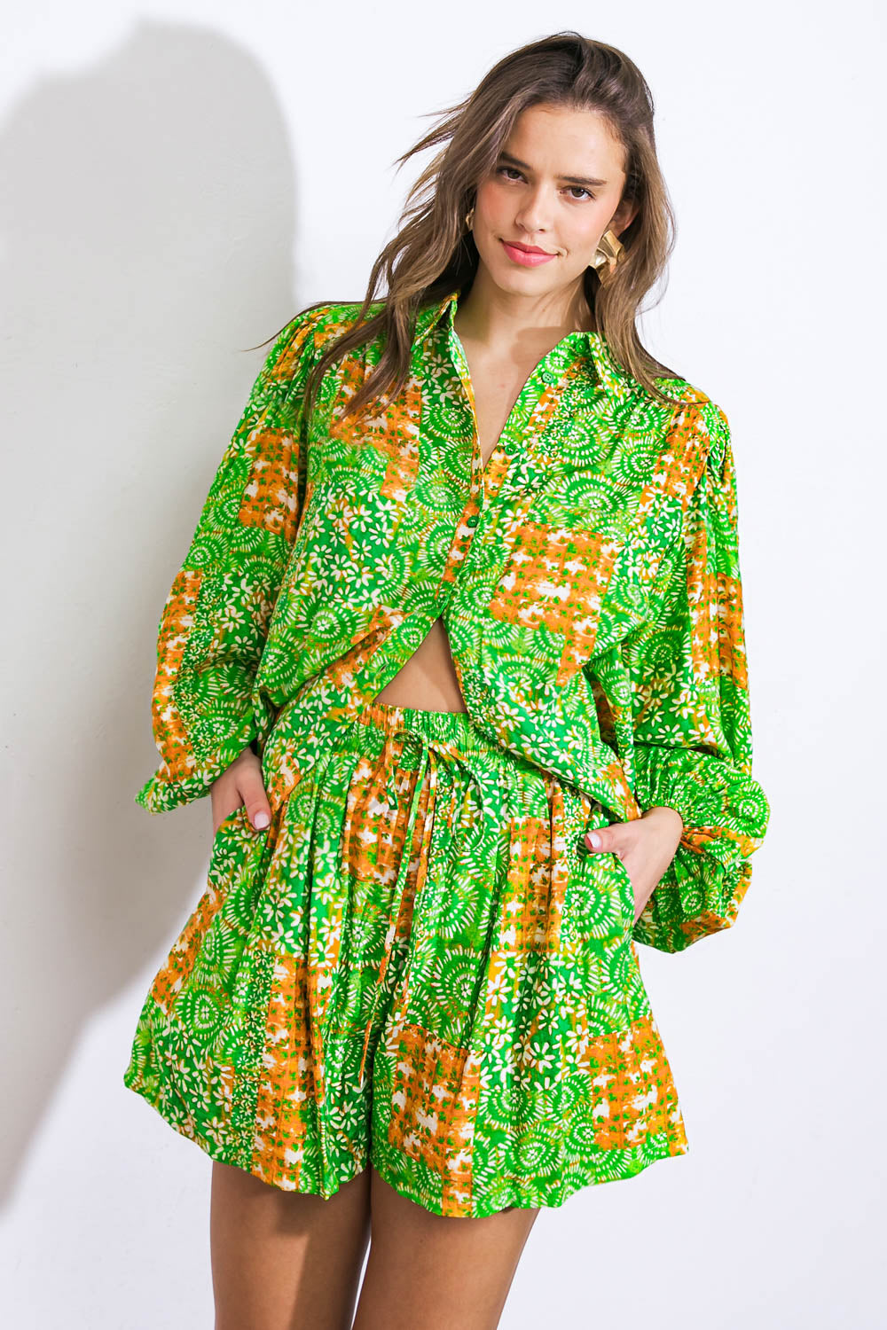 ALL OF MY LOVE WOVEN TOP Flying Tomato