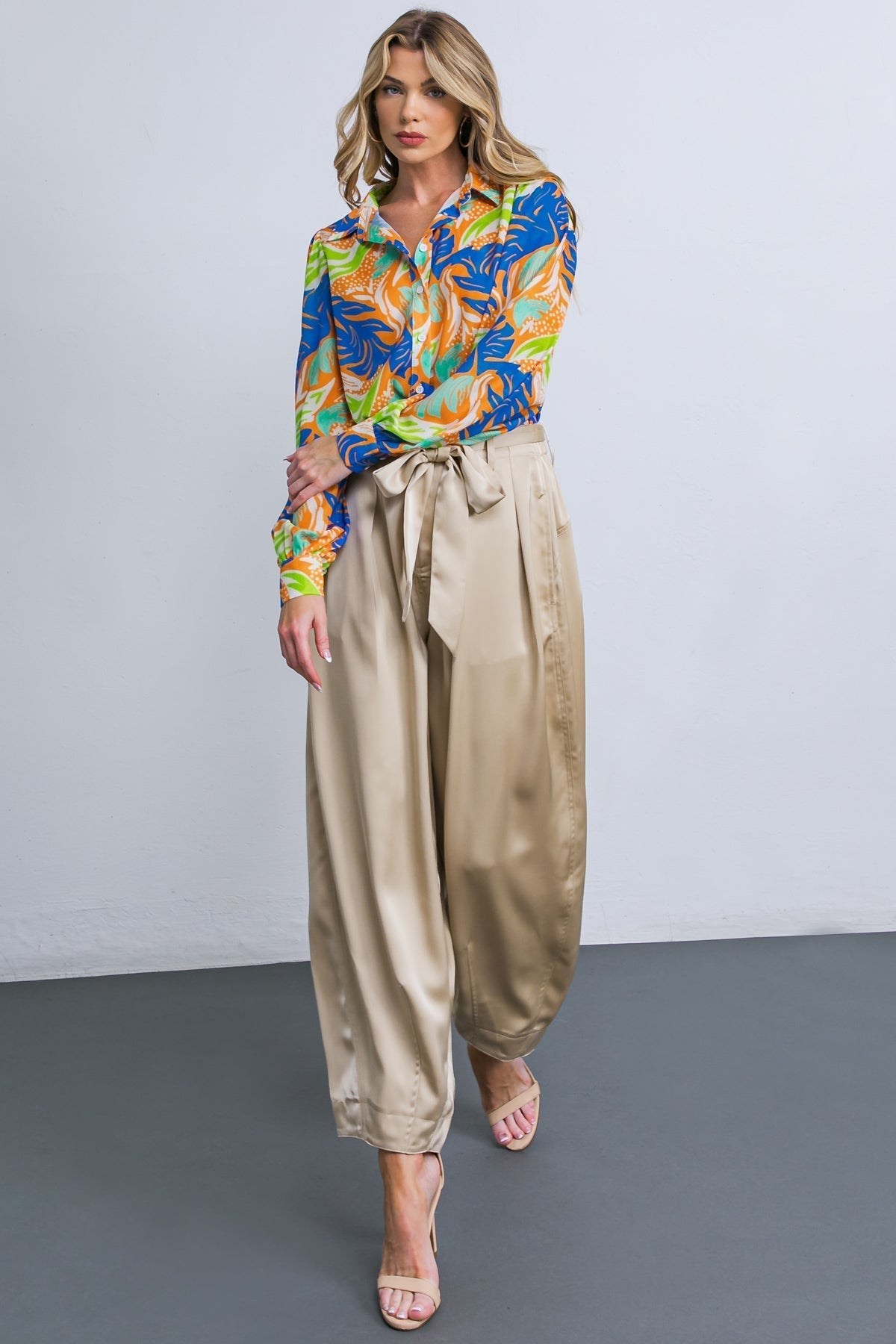 ESTEEMED MOMENT WOVEN TOP Flying Tomato