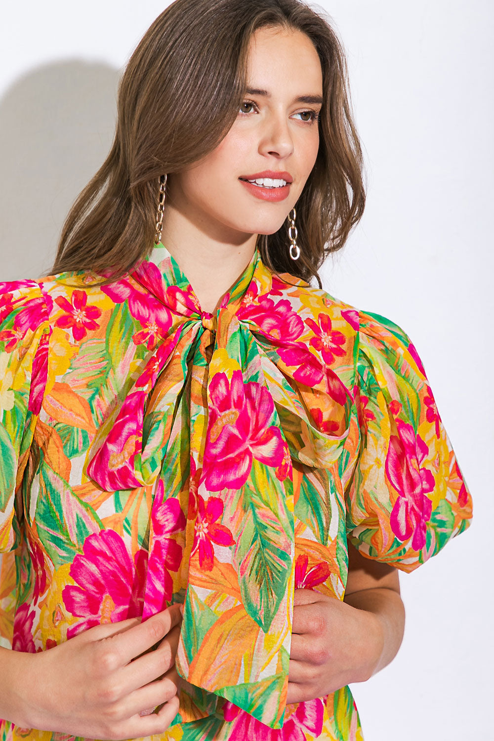 DAY DOWNTOWN WOVEN TOP Flying Tomato