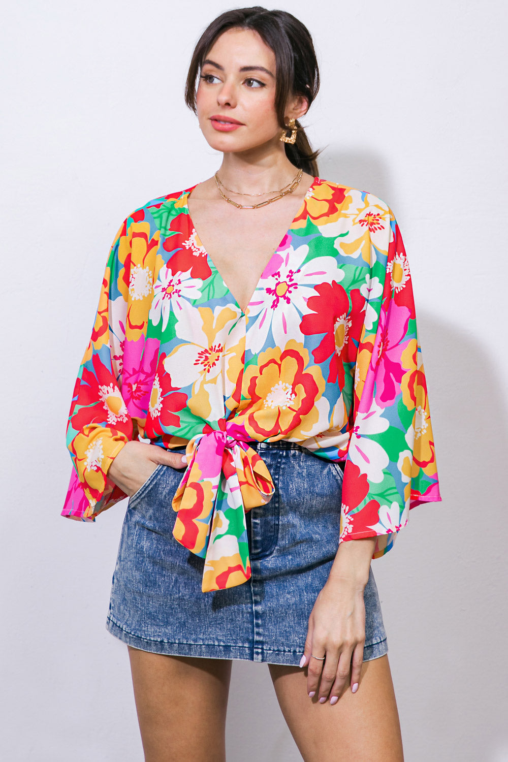 ABSOLUTELY ESSENTIAL WOVEN TOP Flying Tomato