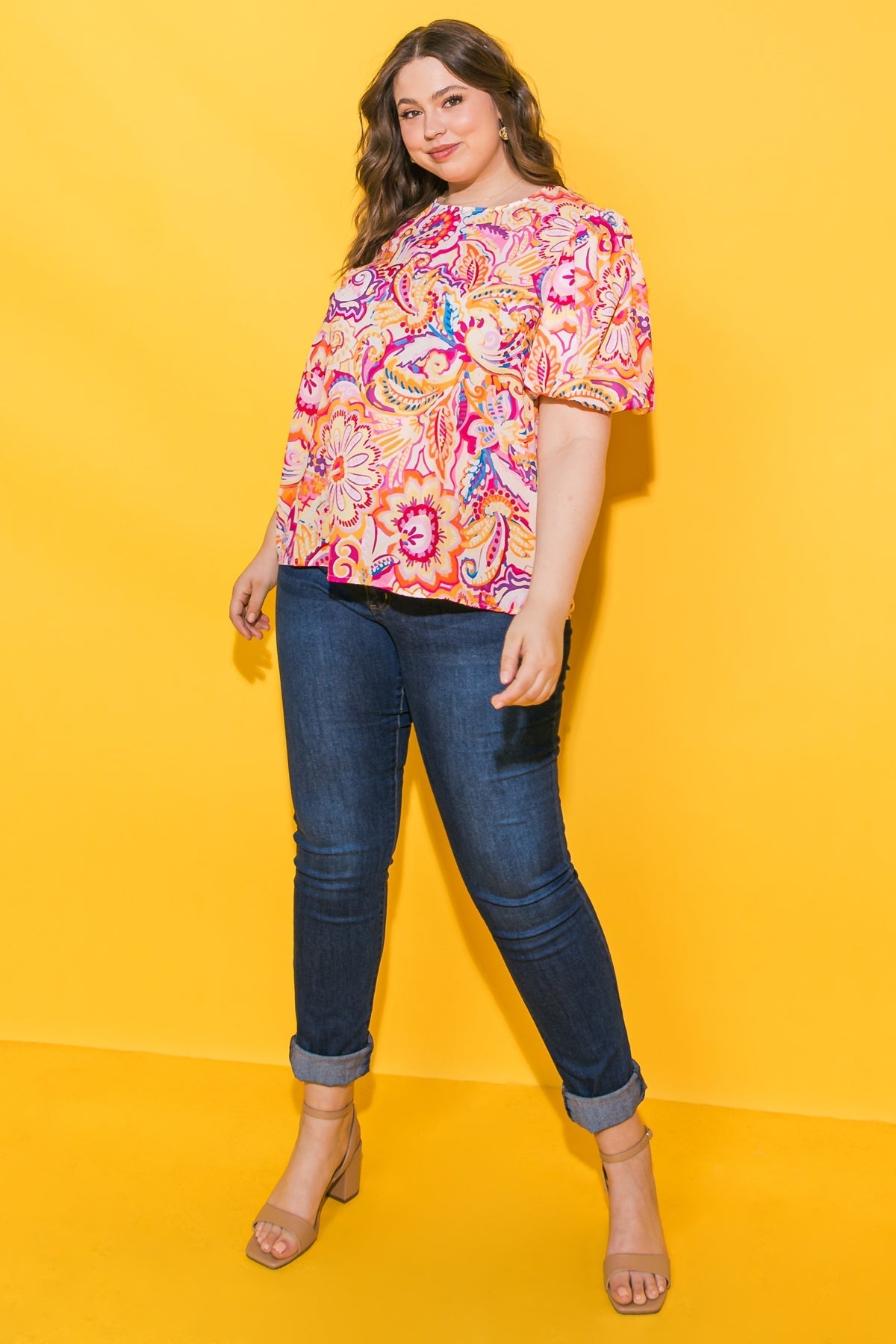 READY TO RUN WOVEN TOP Flying Tomato