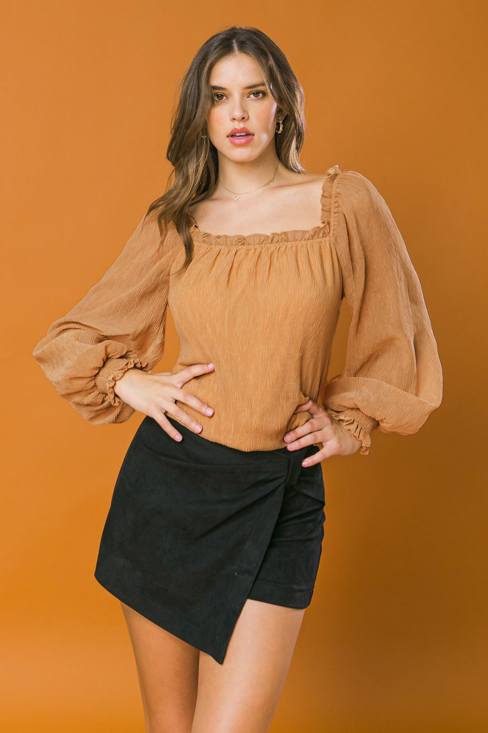 MY LAST WISH WOVEN TOP Flying Tomato