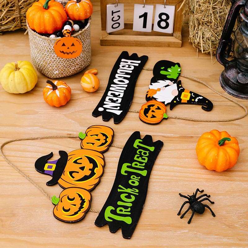 Spooky Halloween hanging decor