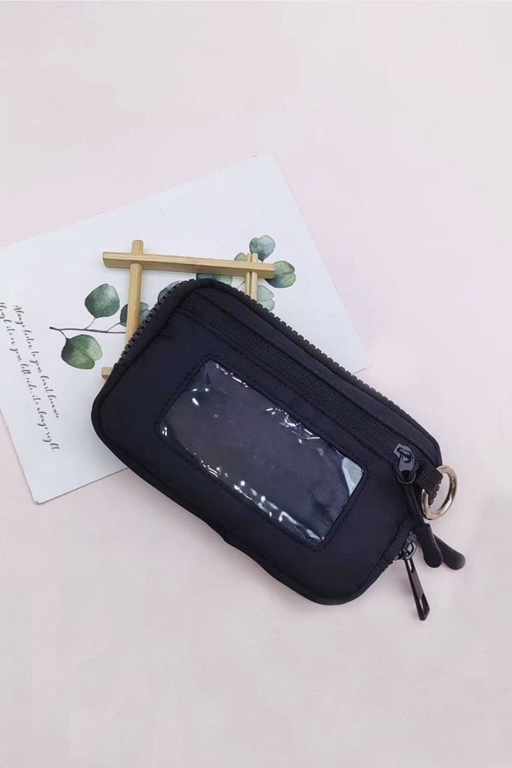 Zenana Keychain Pouch ID Card Wallet.