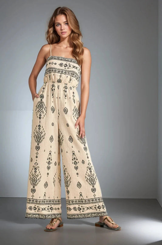 Wanderlight Jumpsuit Flowing Wide Leg Ankle Length Fitkitty Culture Athleisure Wear, Yoga Wear & Women's Clothing