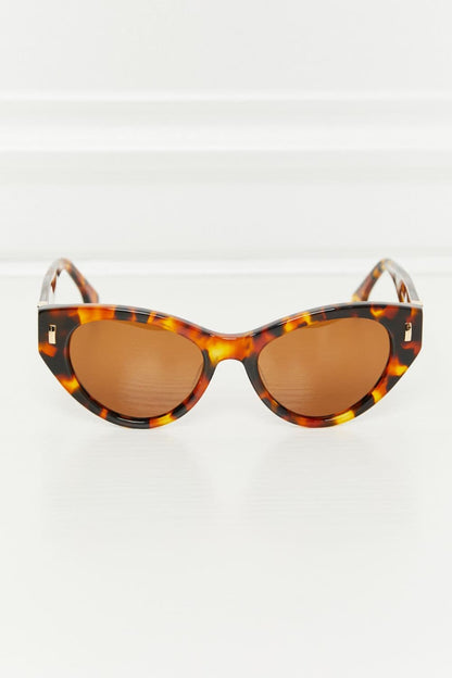 Tortoiseshell Acetate Frame Sunglasses.