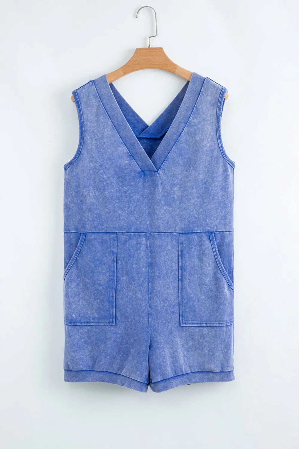 Simply Love: Loose Mineral Wash Romper
