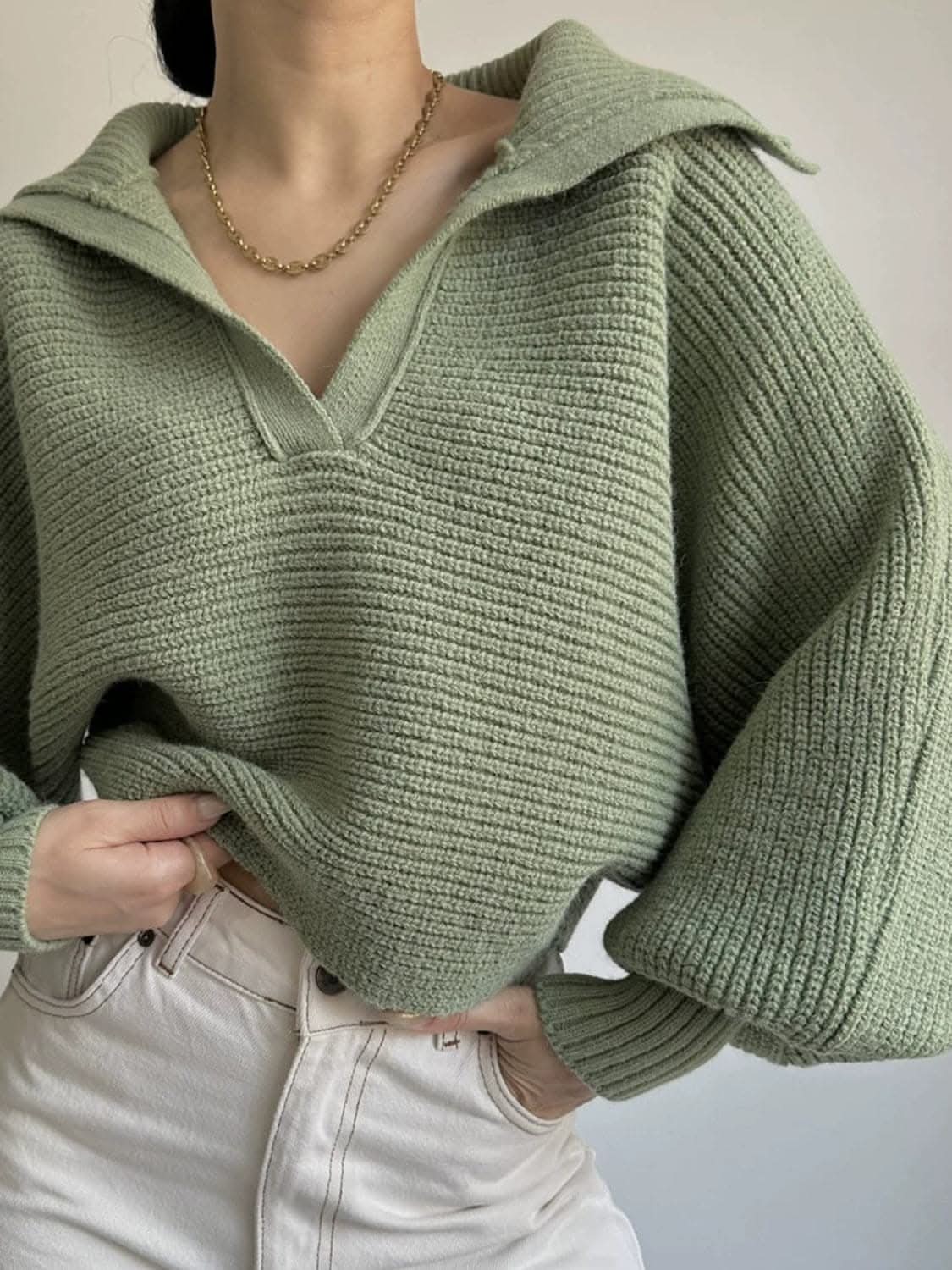 Johnny's cozy long sleeve sweater - Love Salve 
