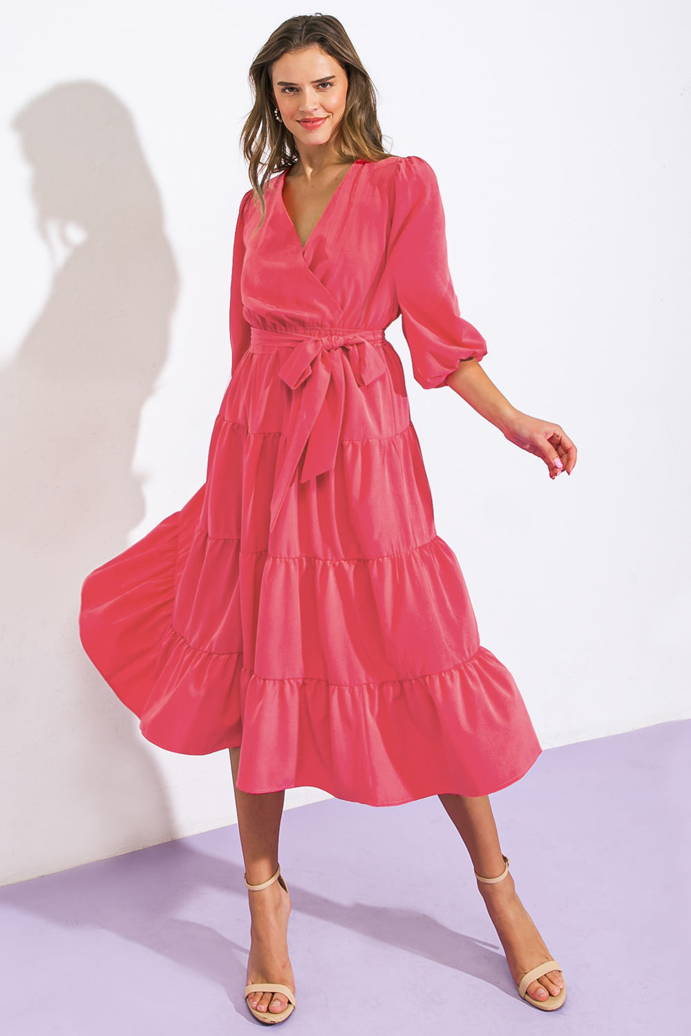 SECRET WHISPERS MIDI DRESS Flying Tomato