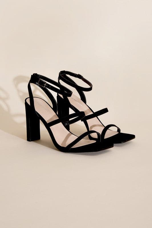 DEVIN-8 Ankle Strap Heels.