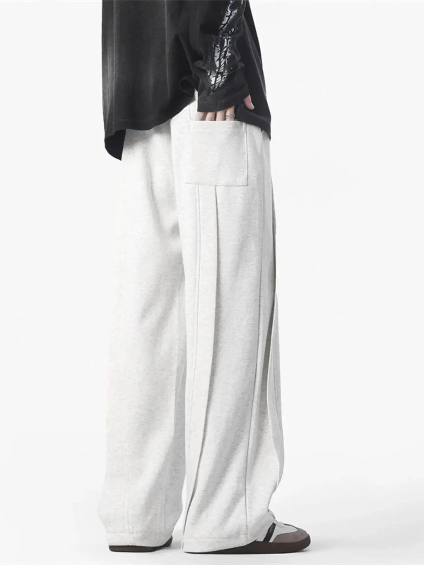 Men's Full Size Loose Fit Drawstring Pants Plus Size Simply Love