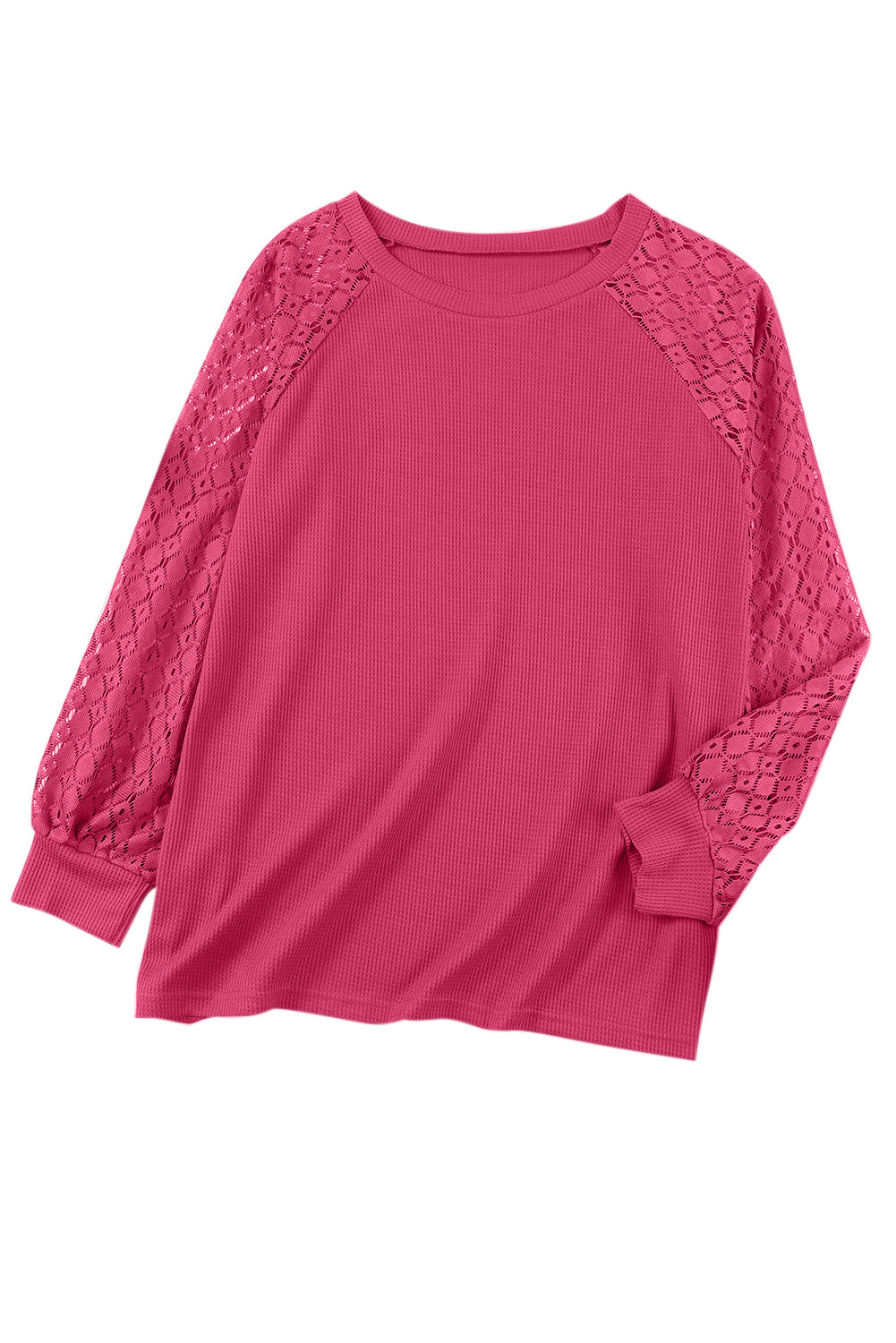 Strawberry pink plus size top