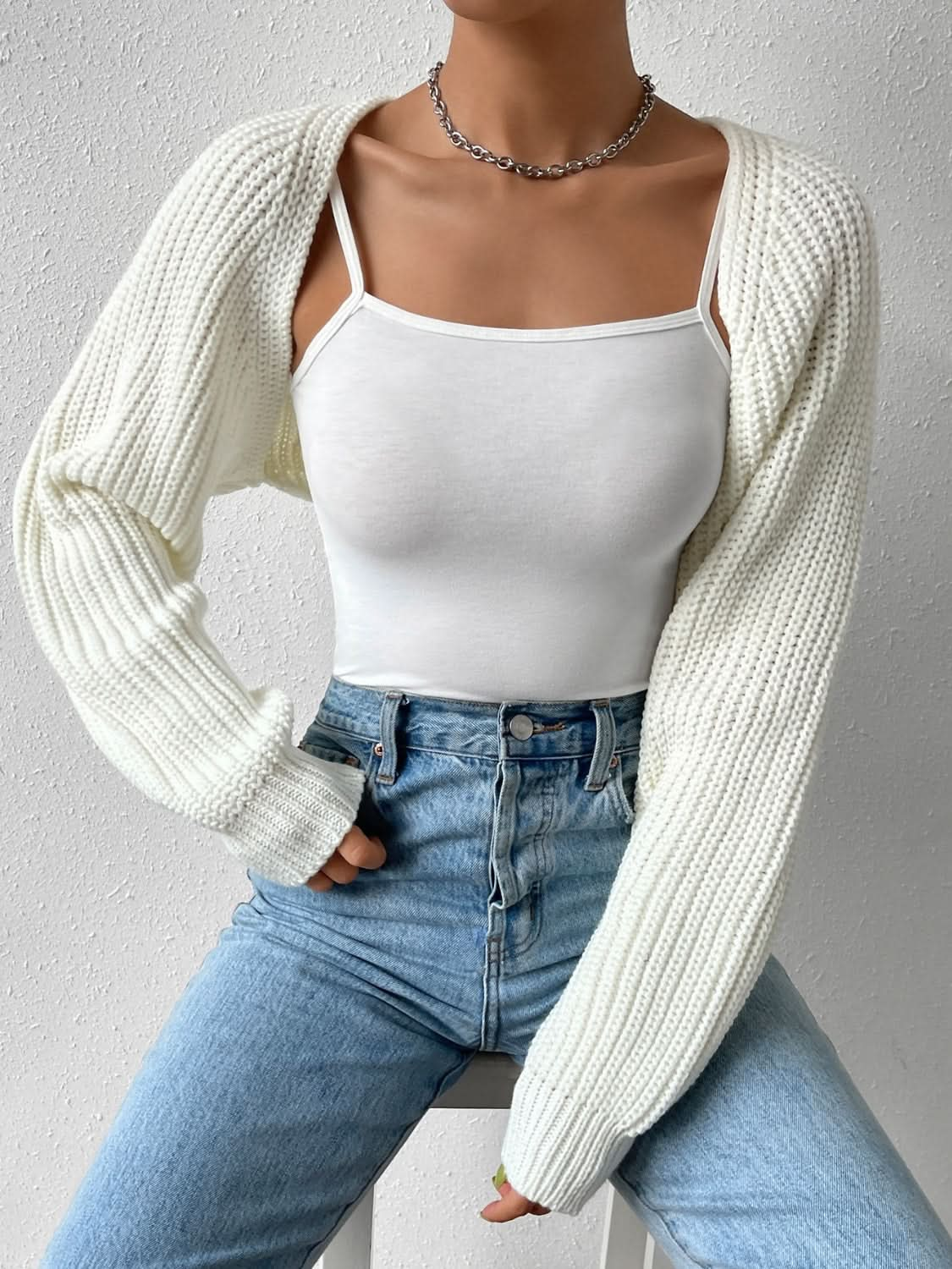 Chic Honey Open Front Cardigan