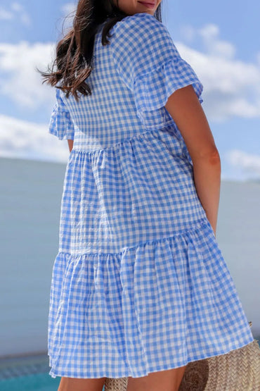 Simply Love: Gingham Mini Dress