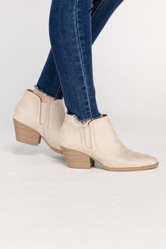 GWEN Suede Ankle Boots.