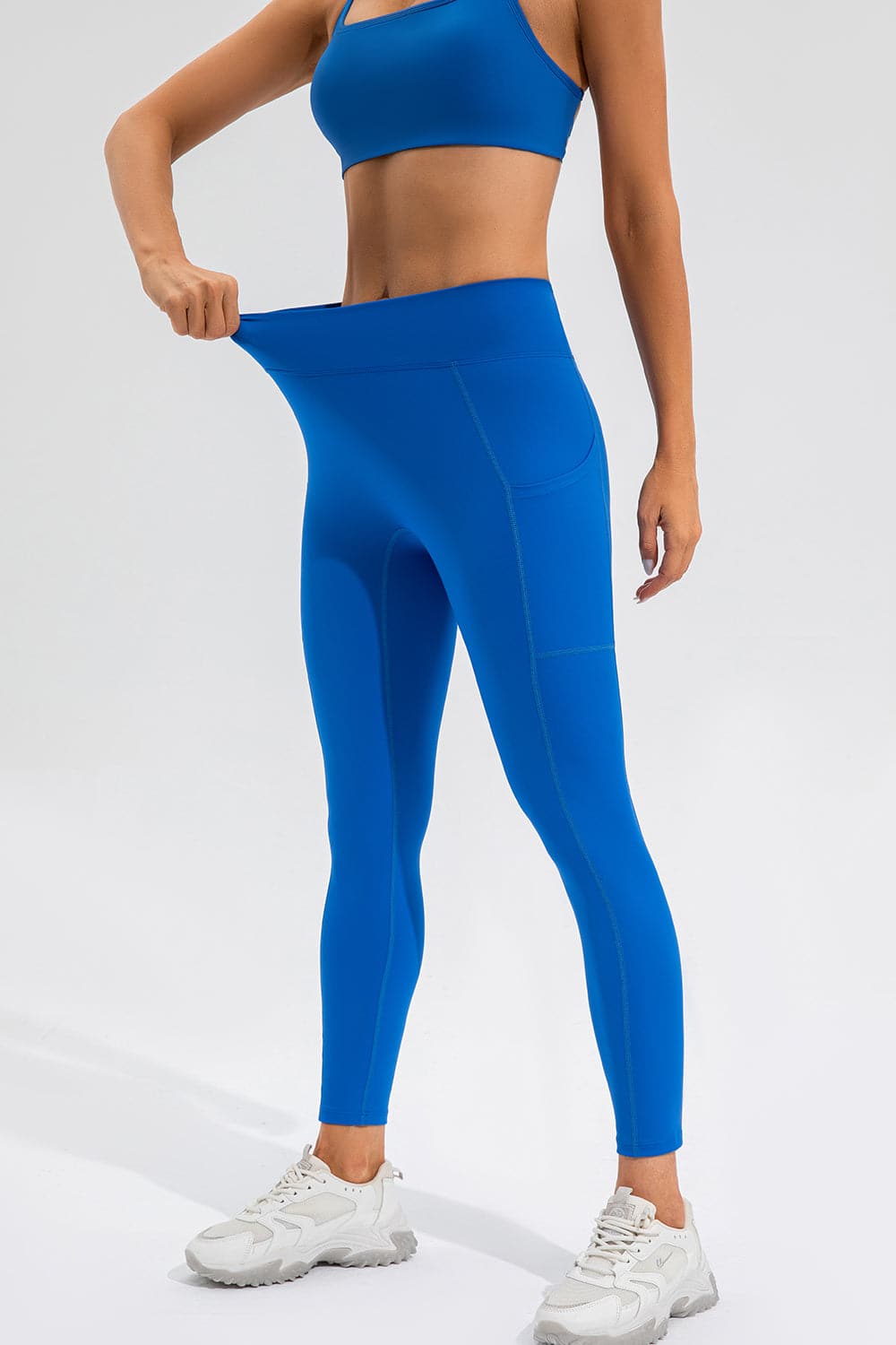 High Waist Active Leggings with Pockets.