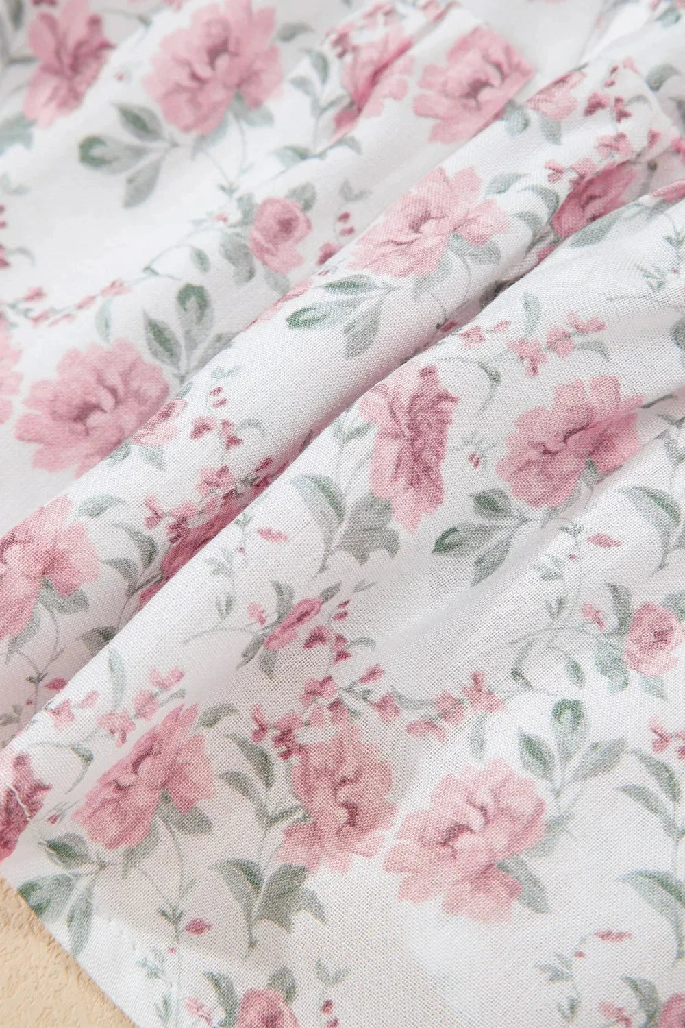 Floral Flutter Peplum Tank Top Simply Love