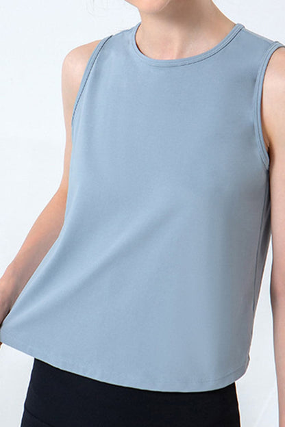 Round Neck Active Tank.