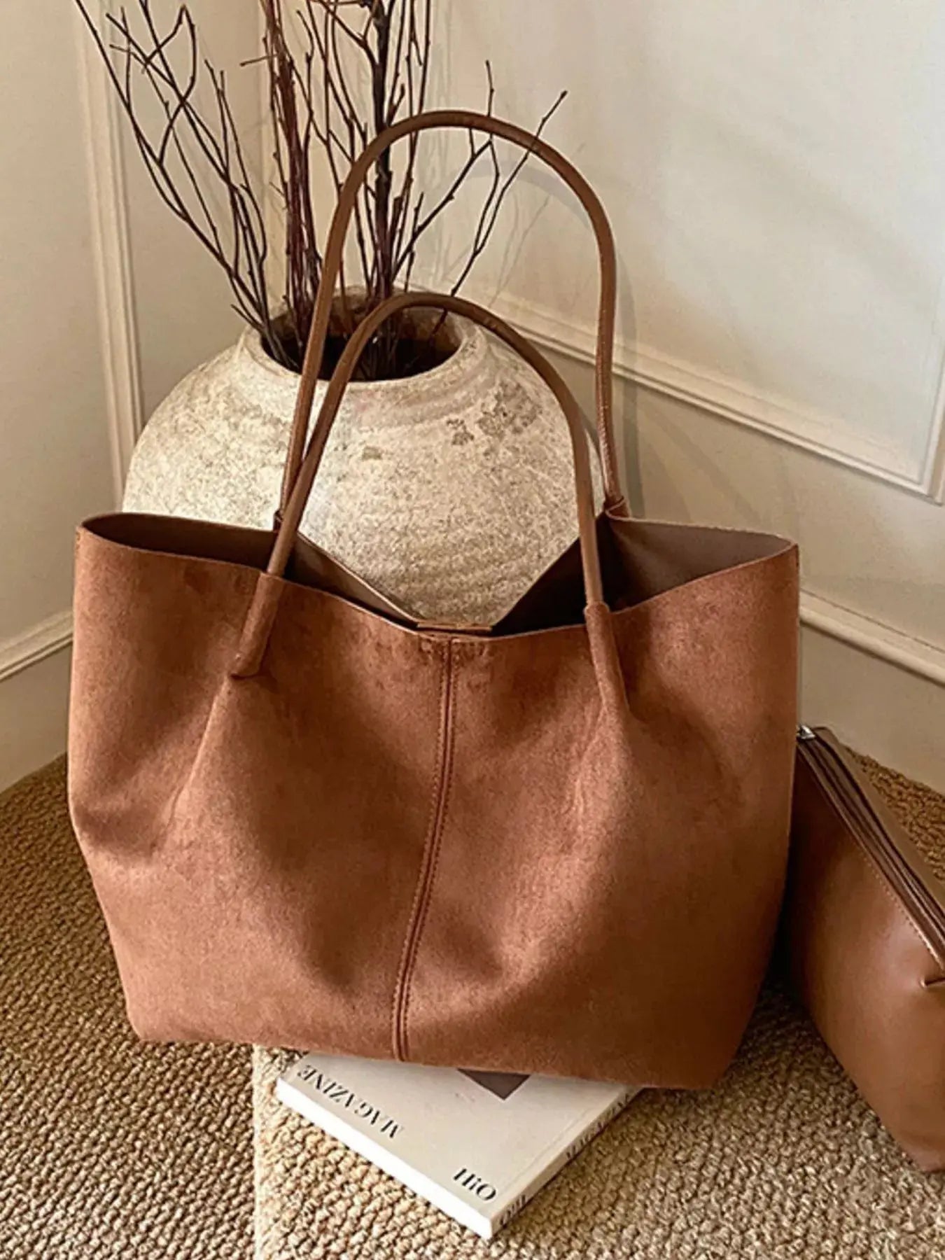 Solid Color Tote Bag Simply Love