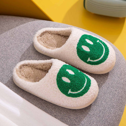 Melody Smiley Face Slippers.