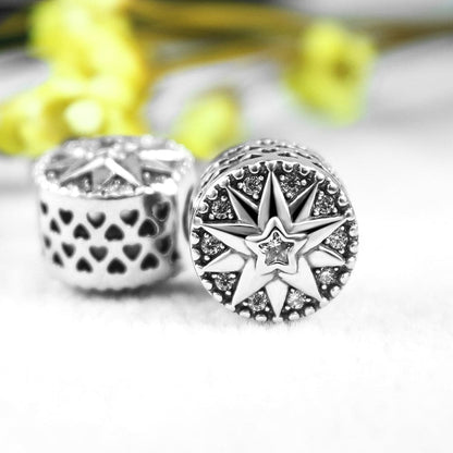 One Piece 925 Sterling Silver Bead Charm.