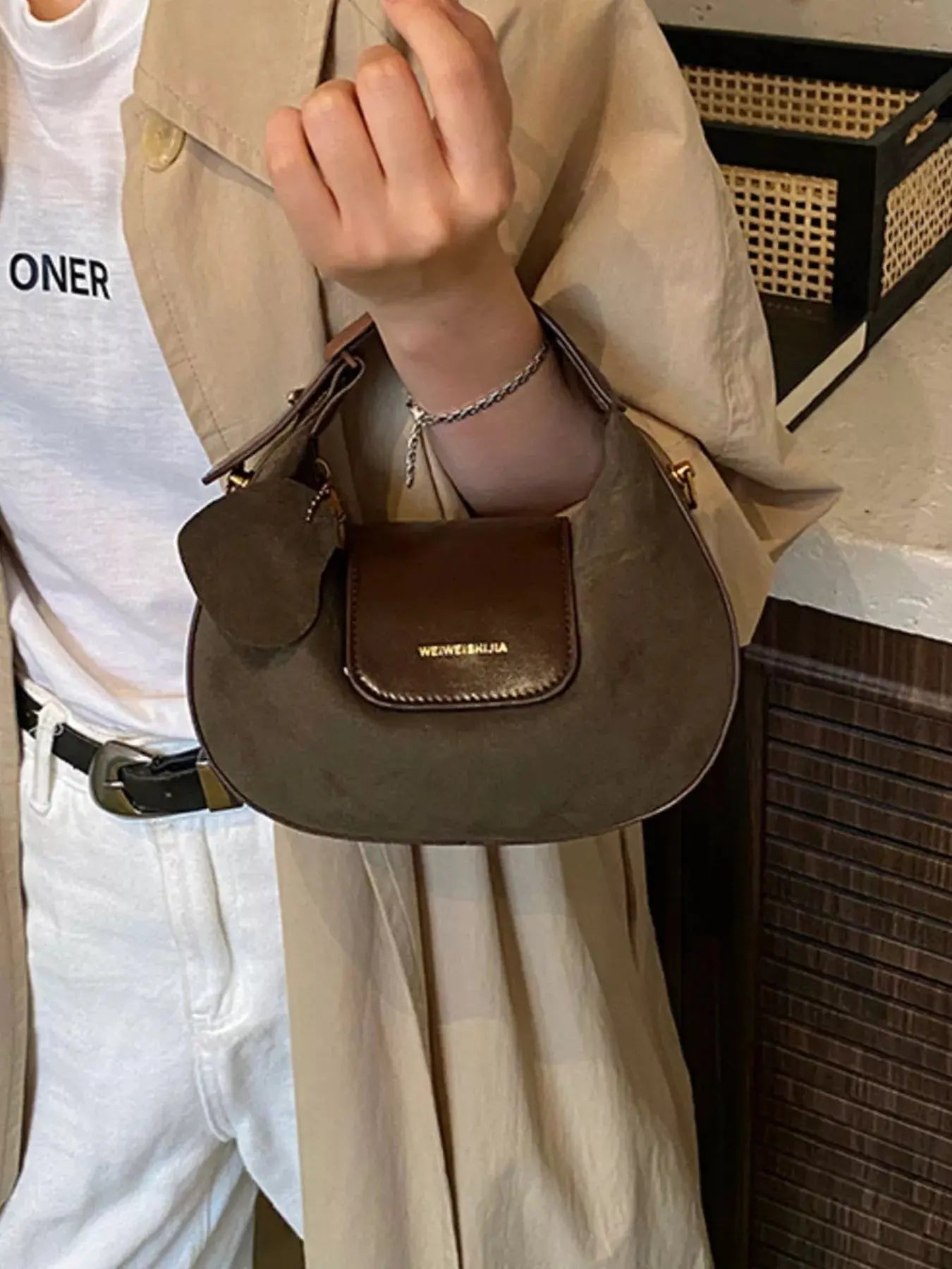 Top Handle Crossbody Bag Simply Love