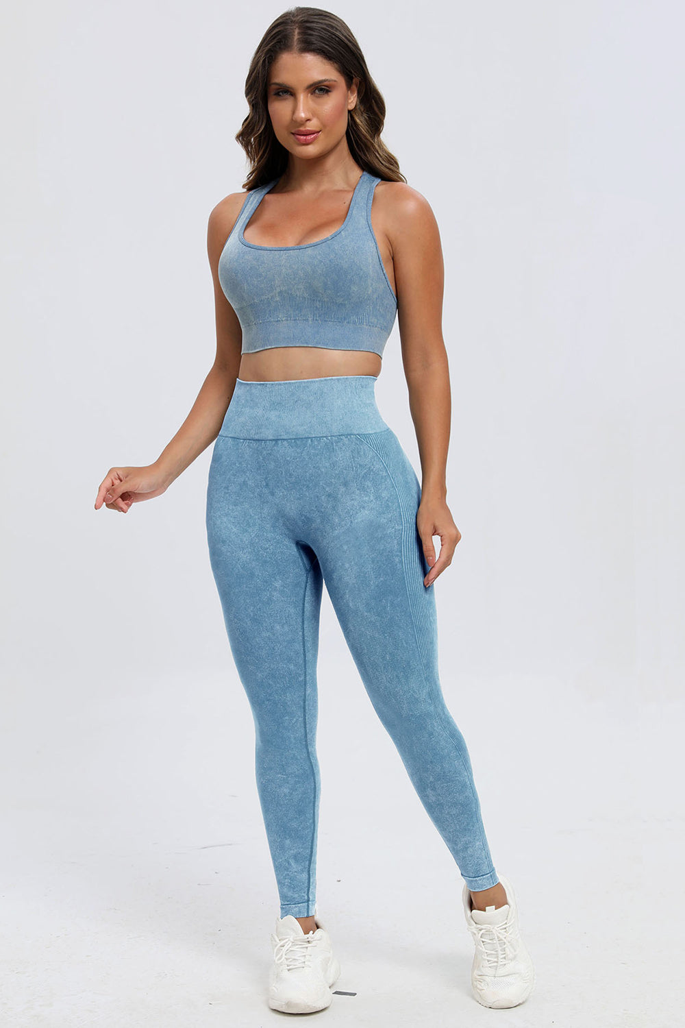 Snatched & Sculpted 3-Piece Seamless Activewear Set Coco’s Tee Boutique