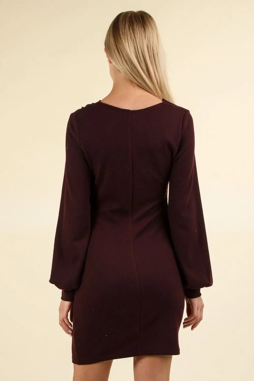 Very J ruched bodycon dress - Love Salve 
