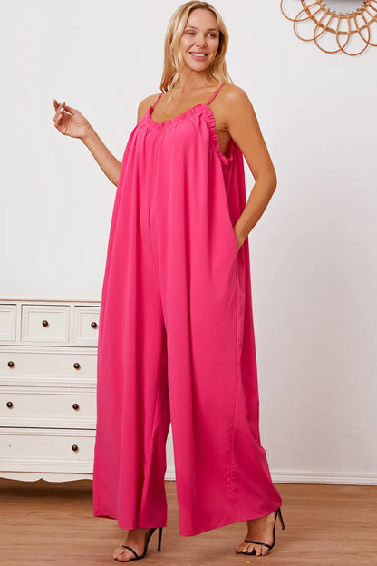 Double Take: Ruffle Cami Jumpsuit