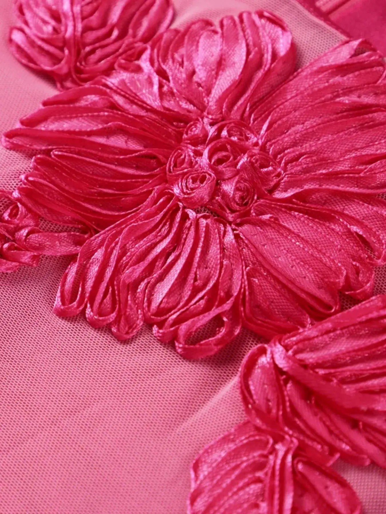 Floral Flounce Sleeve Round Neck Dress Simply Love