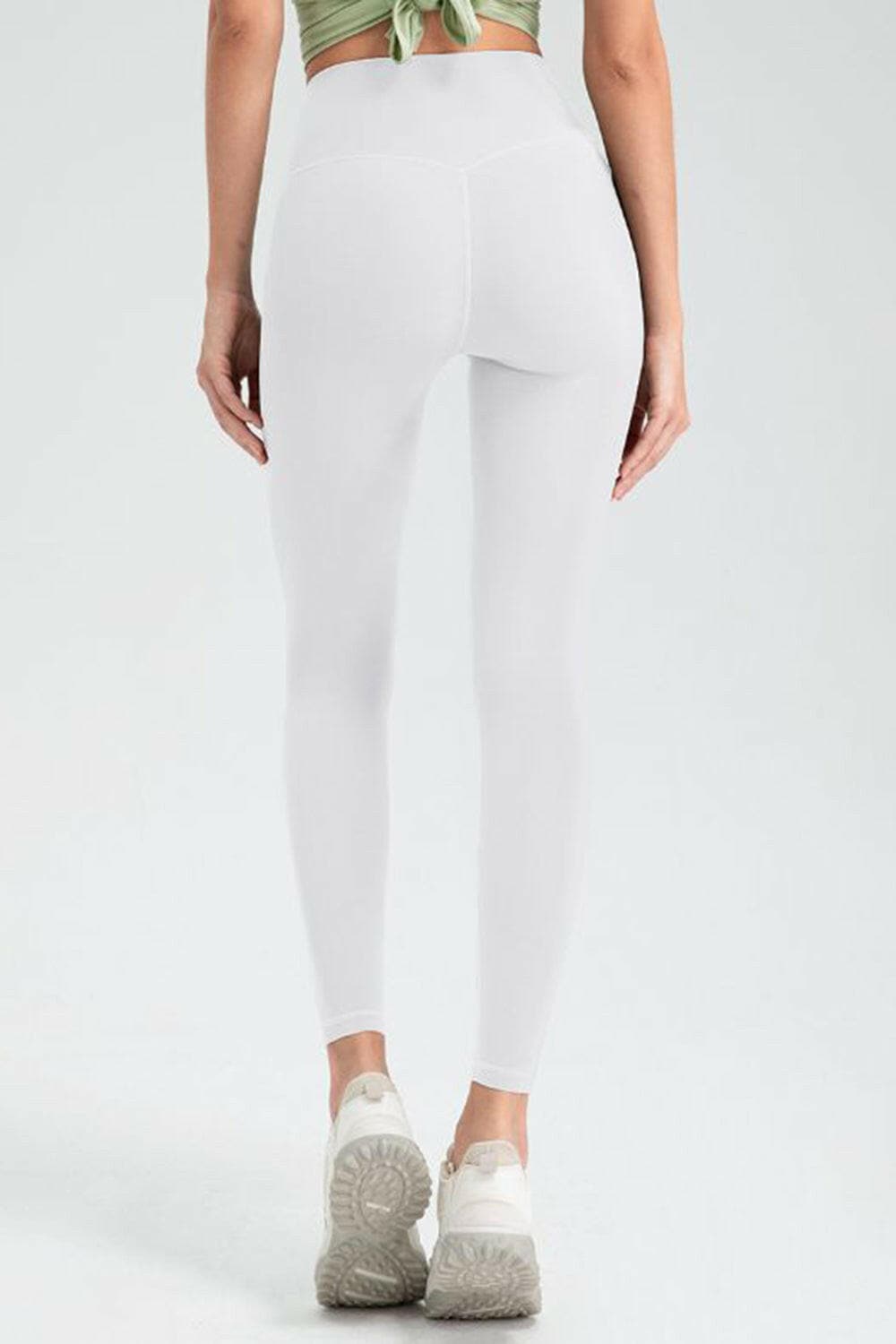 Wide Waistband High Waist Sport Leggings.