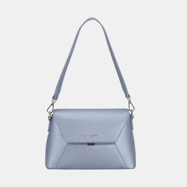 David Jones PU Leather Envelope Design Shoulder Bag.