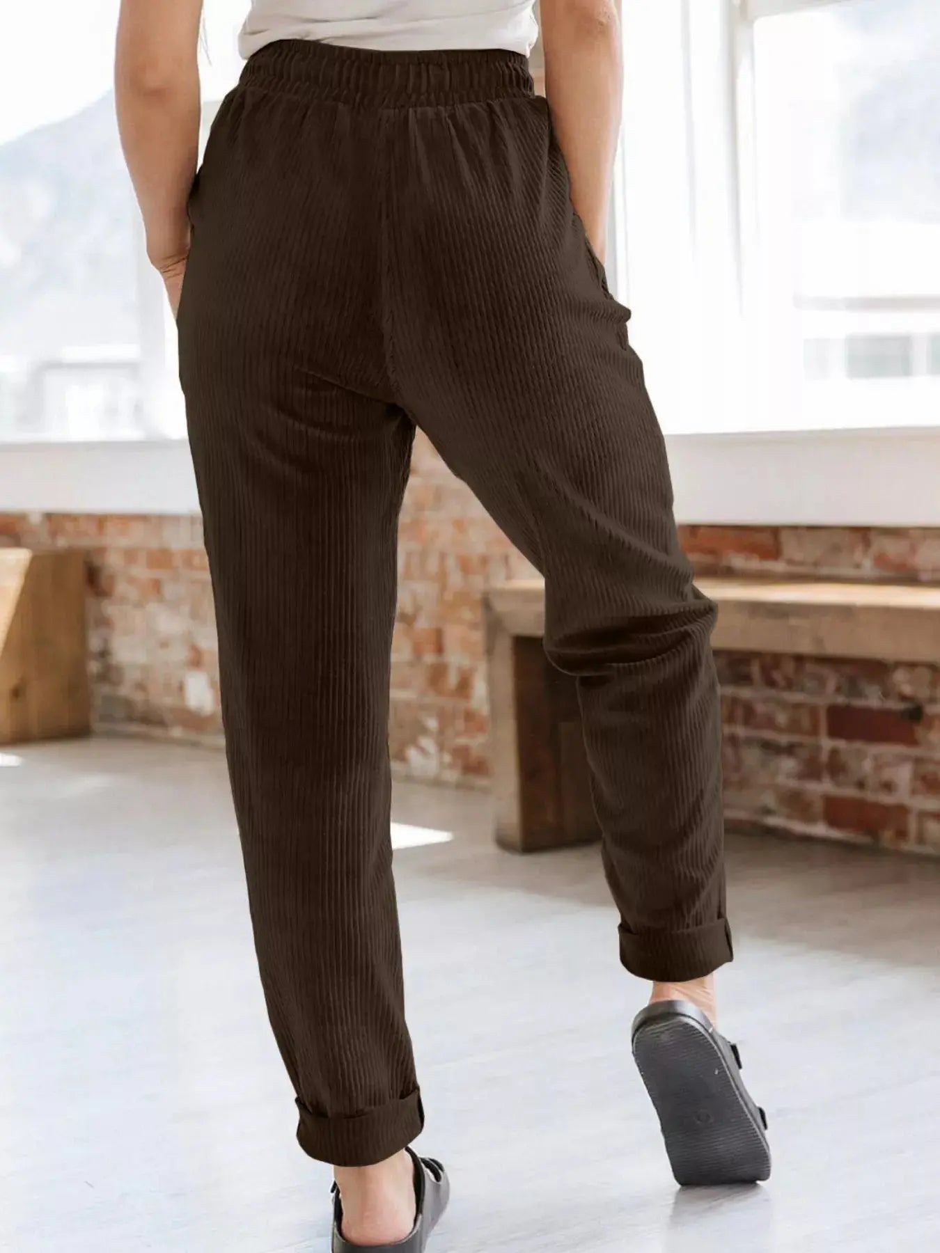 Relaxed Fit Corduroy Pants Simply Love