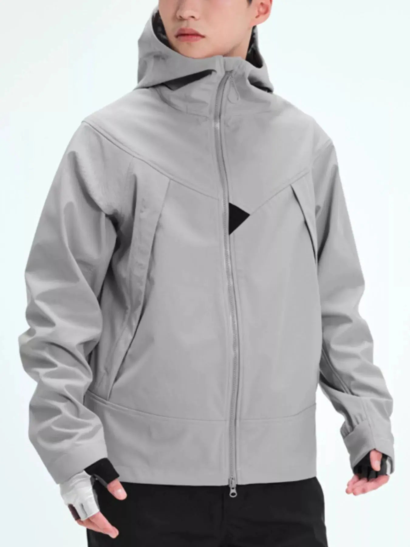 Men's Full Size Zip Up Long Sleeve Hooded Jacket Plus Size Simply Love