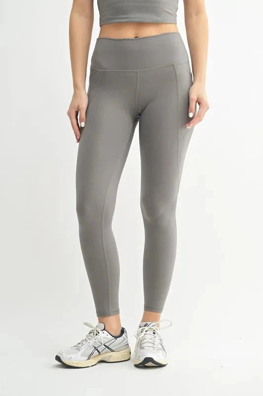 Venice Cloud Light Sculpt High-Waisted Leggings – New Pewter Coco’s Tee Boutique