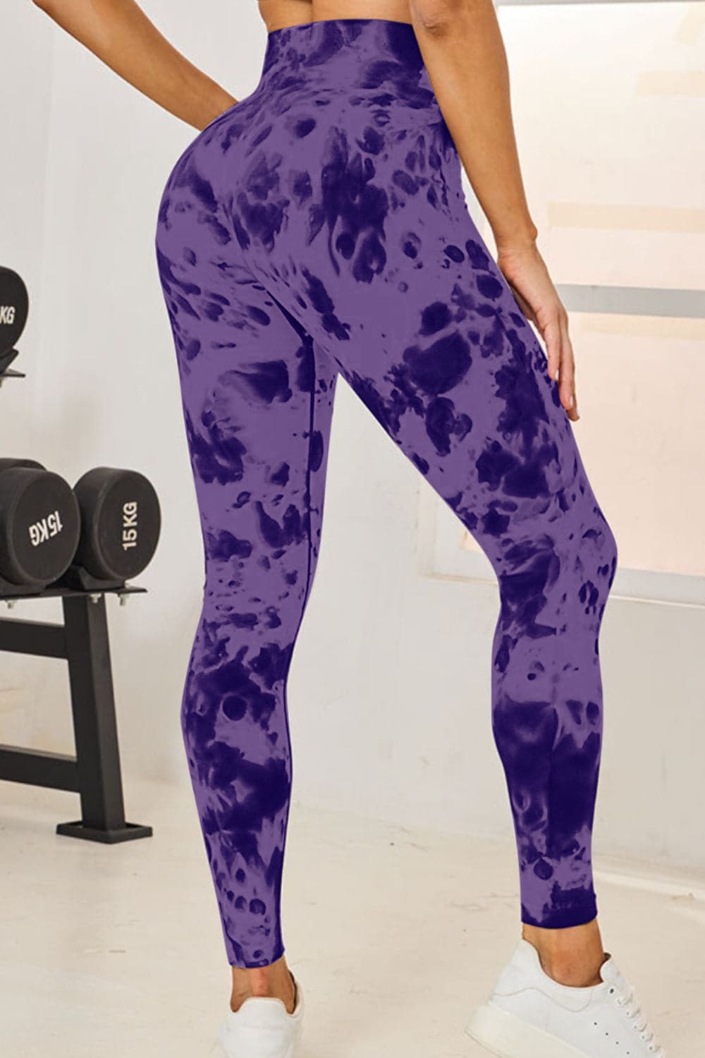 Tie-Dye High Waist Active Leggings.