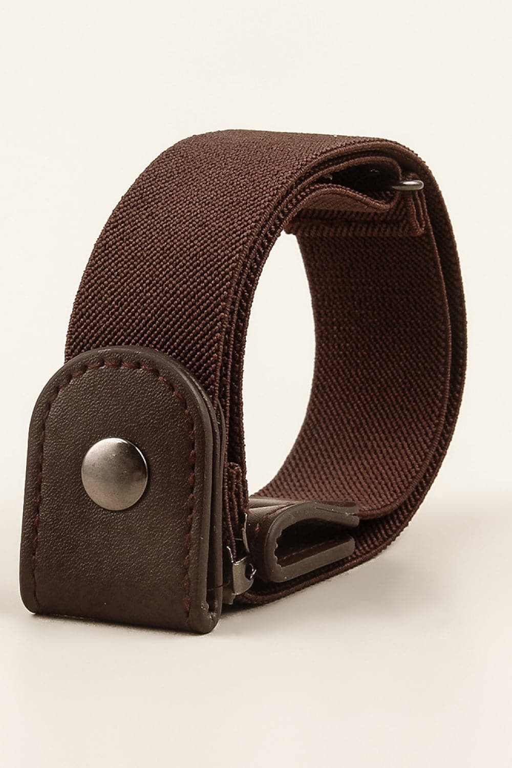 PU Elastic Snap Closure Belt.