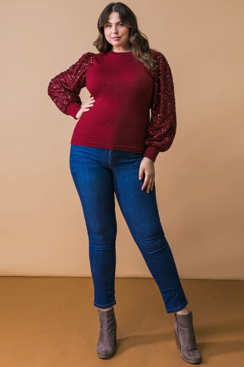 FEELING THE FUN SWEATER TOP - Love Salve