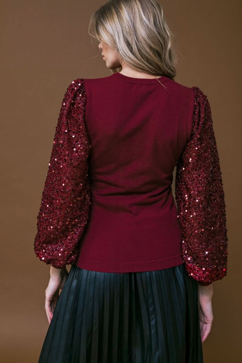 FEELING THE FUN SWEATER TOP - Love Salve