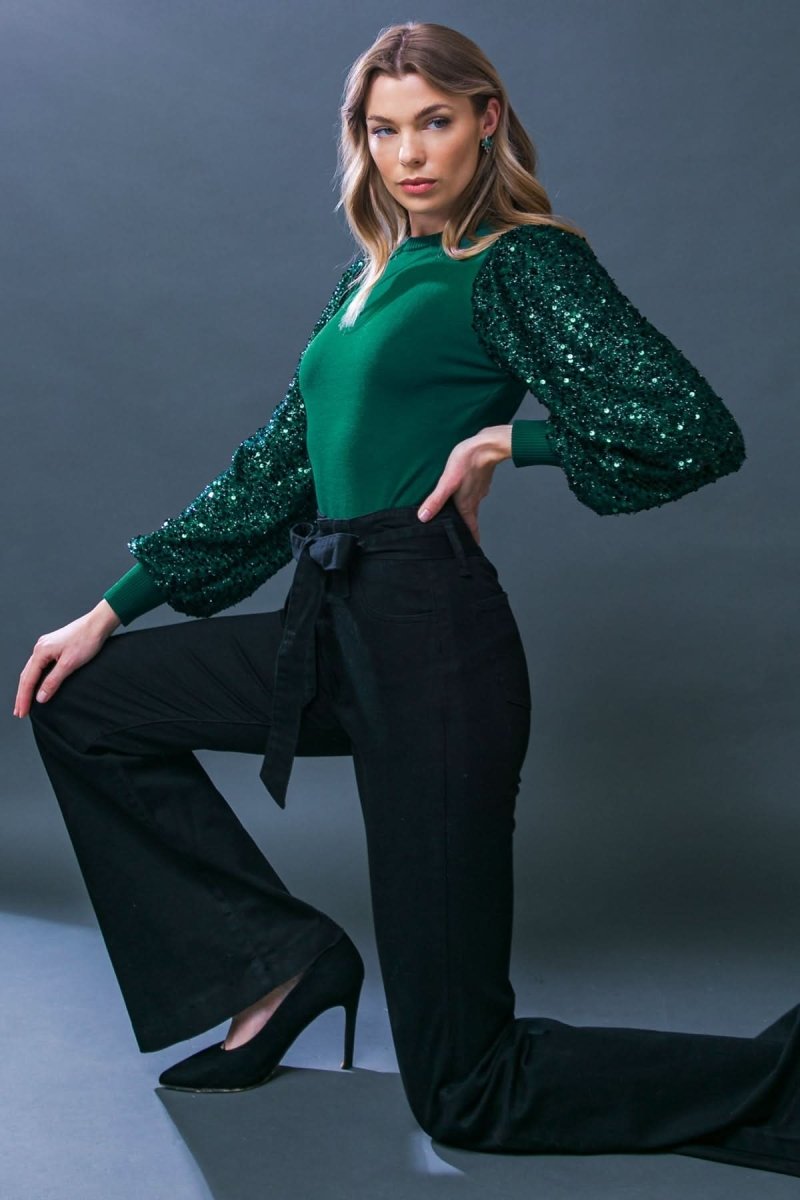 FEELING THE FUN SWEATER TOP - Love Salve