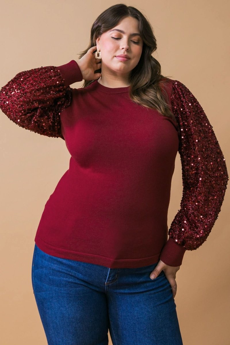FEELING THE FUN SWEATER TOP - Love Salve