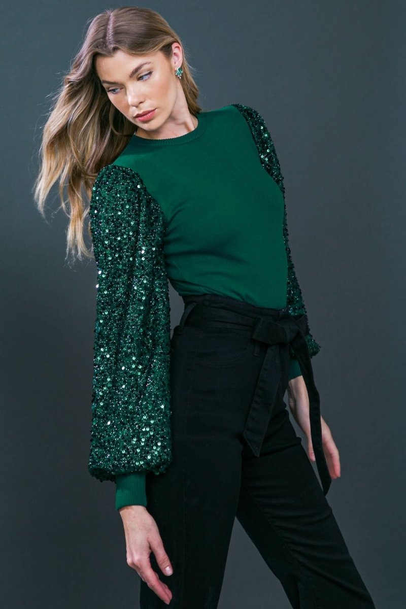 FEELING THE FUN SWEATER TOP - Love Salve