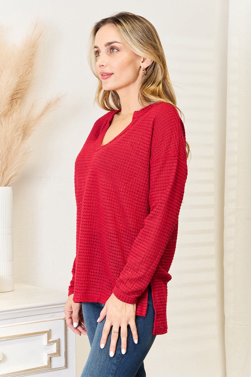 Culture Code wide notch top