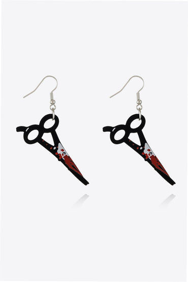 Spooky Drip Earrings with Bloody Design