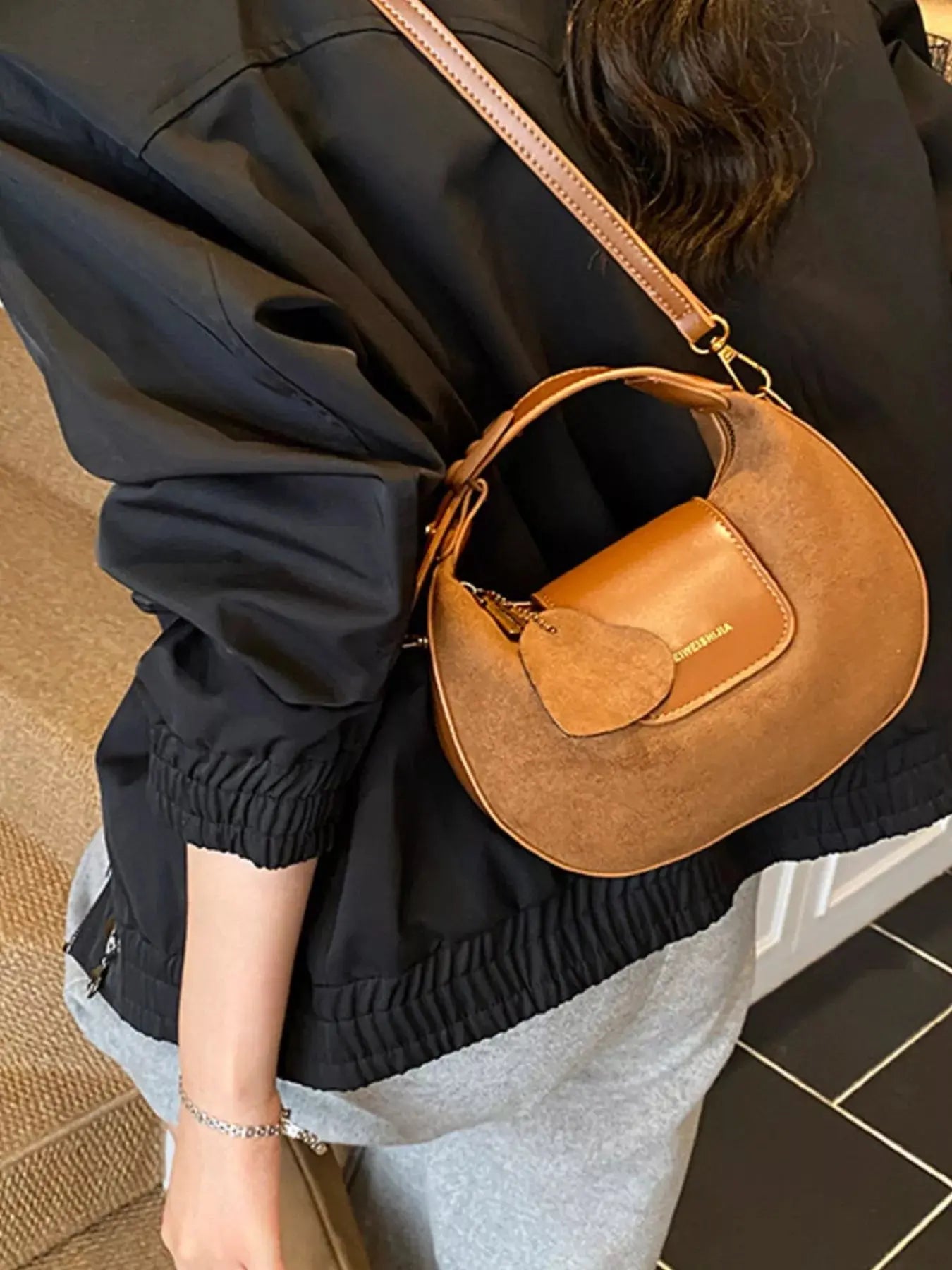 Top Handle Crossbody Bag Simply Love